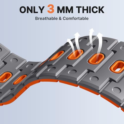 Image of Bandletic 22mm Quick Fit Band Compatible with Garmin Tactix 8 AMOLED - 47mm