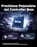 Acer Predator GM9000 Gen5 SSD de Jeu 2 to - jusqu'à 14000 Mo/s en Lecture - M.2 2280 NVMe PCIe 5.0 avec Cache DRAM, Disque d'état Solide Interne pour Ordinateur Portable et de Bureau - 6