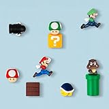 Magnet-Set, Kühlschrankmagnete 10 pcs, 3D Super Bros Kühlschrank Magnet, Magnet Nachricht Aufkleber, für Zuhause, Deko, Kühlschrank, Schule, Büro, Whiteboard, Magnet