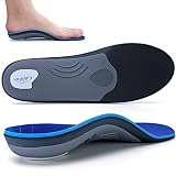 Walkomfy Heavy Duty Support 210+lbs Plantar Fasciitis Insoles for Women Men, Arch Support Orthotic I