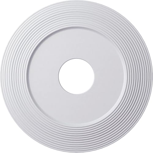 16 1/8"OD x 3 5/8"ID x 1"P Adonis Ceiling Medallion (Fits Canopies up to 10 1/4")