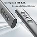 Rechargeable Green Laser Pointer for Presentation, Clicker for PowerPoint Presentations, USB-C/A Power Point Clicker, Wireless Presenter Remote for Computer/Mac/PPT/Google Slide Advancer