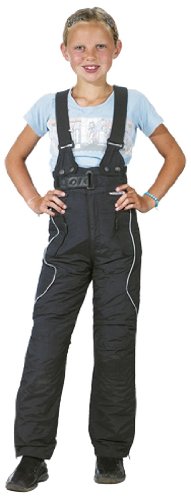 Roleff Racewear Pantalon Moto pour Enfants, Noir, M/140