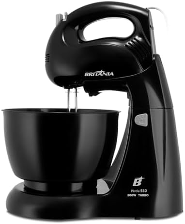 Batedeira Britânia Pérola 550 Turbo Tigela para 4,3L 500W 220V