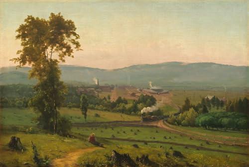 Tableaux sur toile La Vallée de Lackawanna par George Inness 60x90cm art moderne