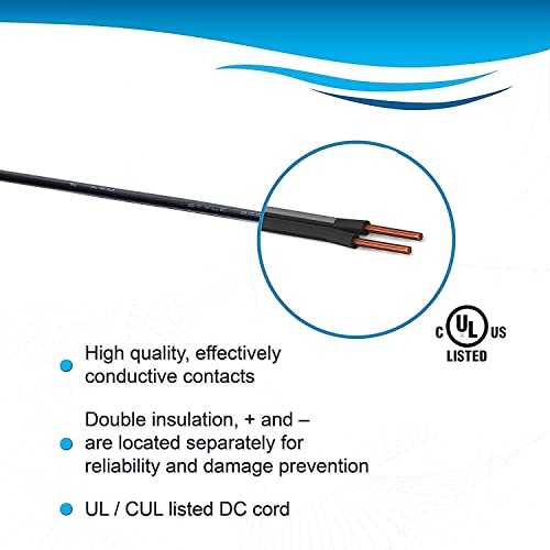 Adaptador de corriente de pared HQRP compatible con Toshiba E310 y más miniatura 7