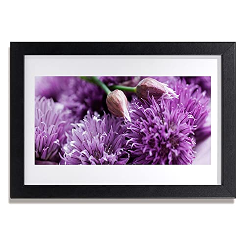 Affiche encadrée photo 30x20 cm Tulup décoration murale chambre salon floral