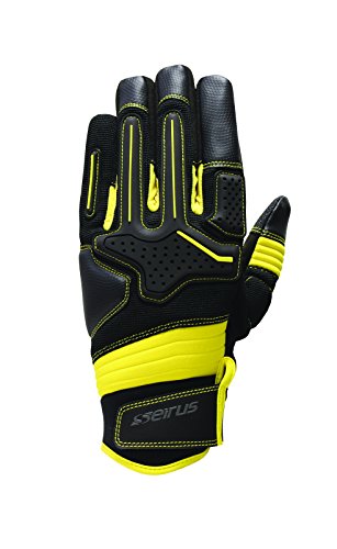 Seirus Innovation Men's Heatware Dakota Glove, Medium, Black/Yellow