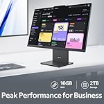 Lenovo IdeaCentre AIO 3 23.8" FHD All-in-One Desktop, AMD Ryzen 5 7535HS, 16GB DDR5, 2TB Storage (1TB SSD&1TB Docking Station), Radeon 660M Graphics, Wireless Keyboard & Mouse, Win 11, Gray - Image 3