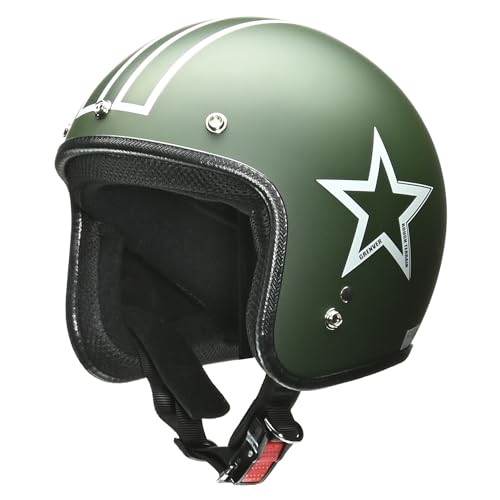 Amazon | リード工業(LEAD) バイクヘルメット ジェット GRENVER マット
