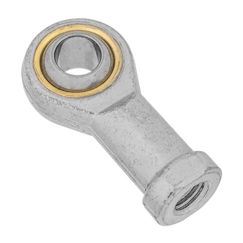 HALLMERS 14mm Bore M14 Female Left Hand Thread Rod End Bearing Metric Rose Joint - Heim Spherical Swivel Threaded Shaft Eye Hardware Steering Control Linkage