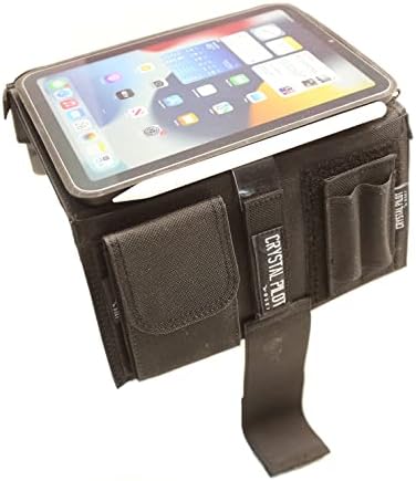Crystal Pilot Flight Pad 6". 3 in 1 Tablet Kneeboard with Aluminum Clipboard and VFR Placard. Compatible with Mini iPad 6.… (iPadmini_6)