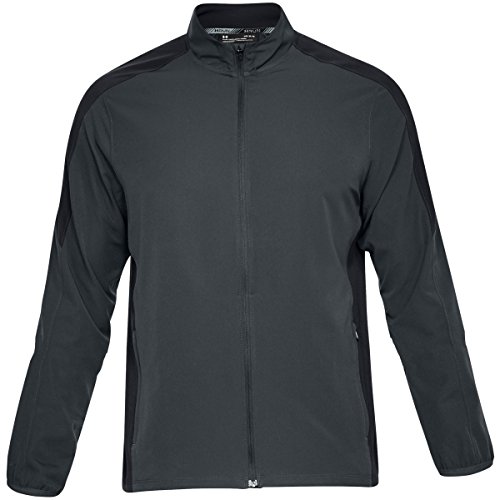 Veste Storm Out&Back Sw Under Armour garçon pour courir au sec sous la pluie