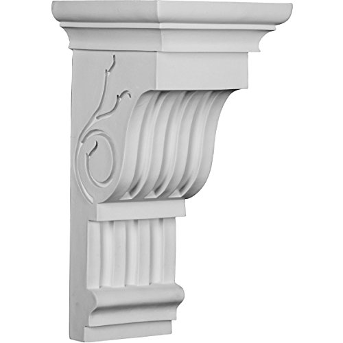 Ekena Millwork COR08X08X16ED Edwards Corbel, 7 1/2" W x 8 1/8" D x 15 3/4" H