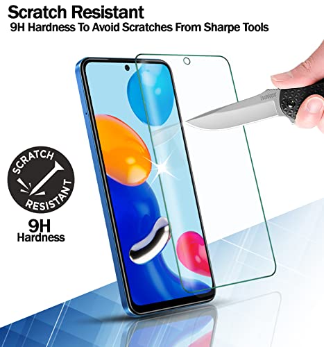 RKINC 3 Stück, Panzerglas Schutz Glas für Samsung Galaxy A52, A52 5G, A52S 5G, Panzer HD Displayschutzfolie, 0,33 mm kratzfest, splitterfrei, blasenfrei 4