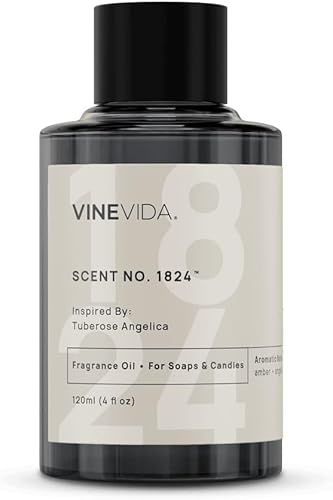 Miniatura 50 de VINEVIDA Aceite aromático n.º 4800 inspirado en un millón de hombres para fabricación de velas y jabón, fabricado en Estados Unidos