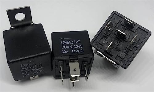 Relé CMA31-C DC24V V4-1C-24V de 5 pines con base para sustitución eléctrica