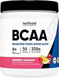 Nutricost BCAA Powder 2:1:1 (Raspberry Lemonade, 30 Servings)