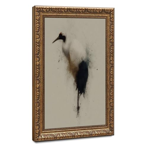 Peinture sur toile pour transformer un mur vide en espace zen Wabi-sabi