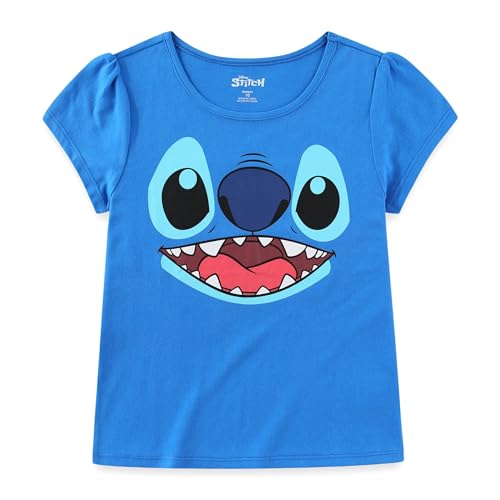 Image of Disney Lilo and Stitch Girls 3 Pack Short Sleeve T-Shirt for Little to Big Kids