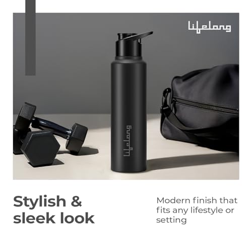 Lifelong Store Lifelong 950ml Stainless Steel Sipper Bottle - Image 3