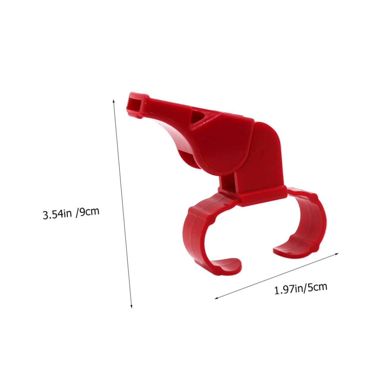 Balacoo 2 Pack Lightweight Sports Whistles Whistles for Outdoor Activities Made of Abs Plastic High-pitched Sound for Referees