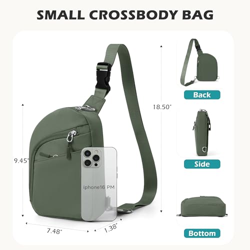 TOPEAST Anti-Theft Waterproof Crossbody Bag