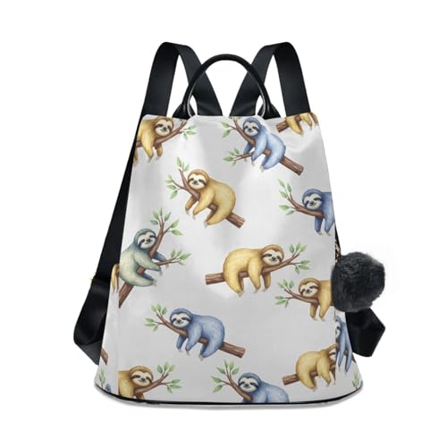 Sac à dos coloré femme en polyester sergé aux finitions soignées