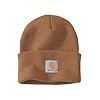 Carhartt Workwear Beanie Mütze Watch Hat, Arbeitsmütze, Braun, mittel