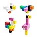 BANBBY 32 Piezas 33mm Cubos magnéticos Grandes Bloques de construcción Juguetes para niños Educación Preescolar (8 Colores)