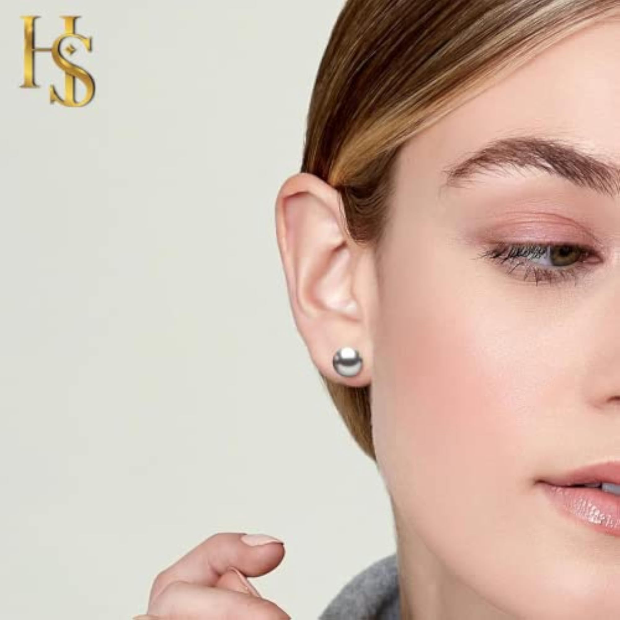 925 Silver Pearl Earrings - 8mm Pearls