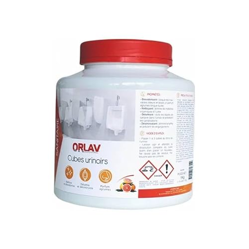 ORLAV - Pastilles urinoir - Parfum agrume