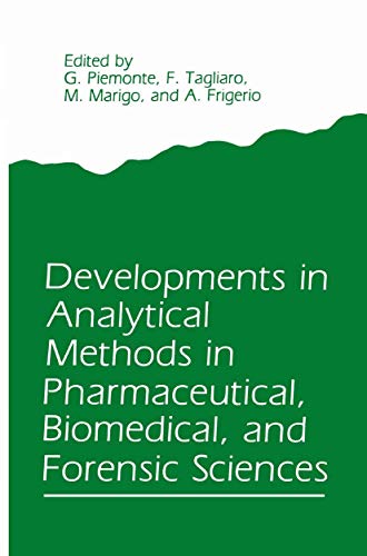 Developments in Analytical Methods in Pharmaceutical, Biomedical, and Forensic Sciences view 2