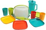  Tupperware Wiener Walzer Mini Tortenbehälter mit vier kleinen Teller und Tortenheber