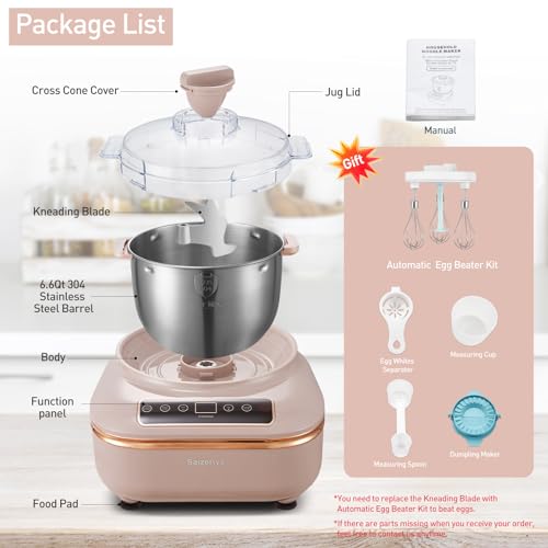 Electric-Dough-Maker-with-Ferment-Function-7L66QT-Dough-Mixer-Machine-with-Stainless-Steel-Bowl-Kitchen-Stand-Mixers-Flour-Kneading-Machine-for-Pizza-Bread-Microcomputer-Timing