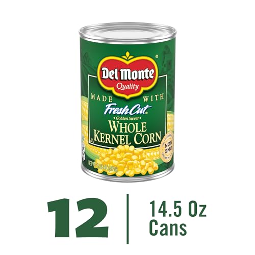 Image of Del Monte Canned Fresh Cut Whole Golden Sweet Kernel Corn, 15.25 Ounce (Pack of 12)