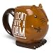 BigMouth Inc. Eager Beaver Mug – Hilarious 16 oz Ceramic Coffee Cup with Beaver Face – Reads “I Don’t Give a Dam,” Perfect for Use at Home or Office, Makes a Great Gift Idea