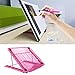Adjustable Light Box Laptop Pad Stand, Multifunction(6 Angles) Skidding Prevented Tracing Holder for A3 A4 LED Tracing Light Pad & Diamond Painting, Sketch Board(Pink)