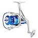 Lixada Carrete de Pesca Spinning 8BB Rodamientos de Bolas Intercambiable Mano Izquierda/Derecha...
