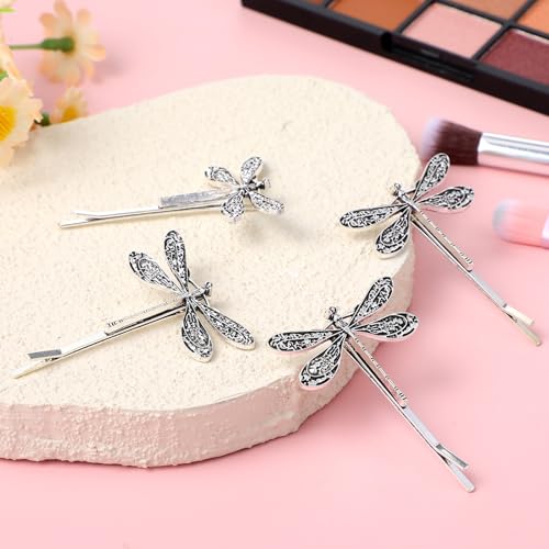 Pinzas para cabello Mabor en plata antigua miniatura 7