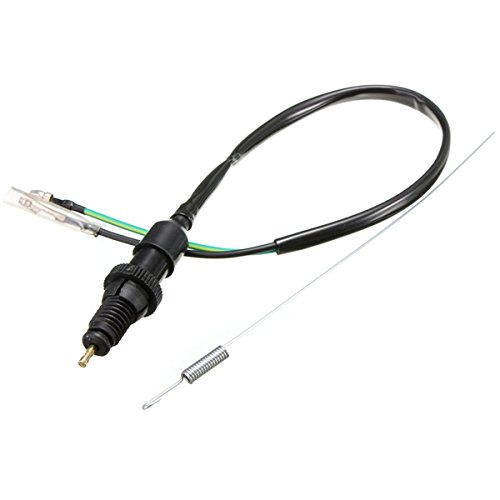 MOMOALA Alamor Motorcycle Bike Rear Brake Light Switch with Spring compatible with Hon-da Kawasaki Su-zuki