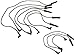 Bosch 09758 Premium Spark Plug Wire Set