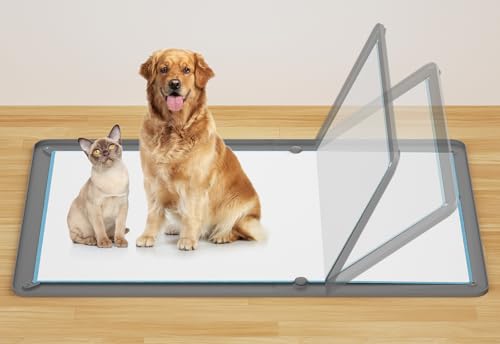 Carry360 Puppy Pee Pads Holder For Dog Training Pads, Soft Potty Pads Tray With High Edge Leakproof For Floor Protect cover