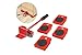 Kit Spostamento Mobili Sollevatore 4 piastre Spostare Sollevare oggetti