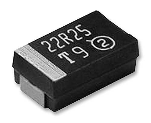 Cap, 10UF, 20V, TANT, CASE C, condensatori al tantalio SMD, Qty.500 | 293D106X9020C2TE3