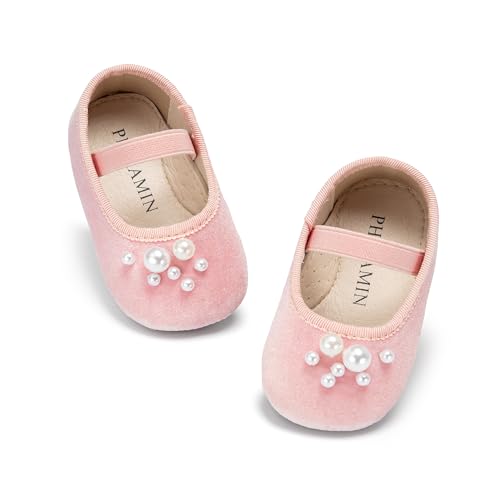 Image of PHIRAMIN Toddler Girl Mary Jane Dress Shoes-Little Girl School Uniform Shoes for Wedding Party