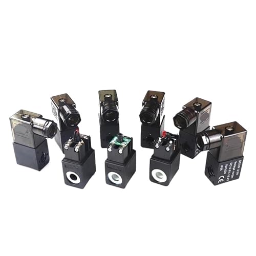 Électrovanne pneumatique de distribution d'air 12V bobine noire