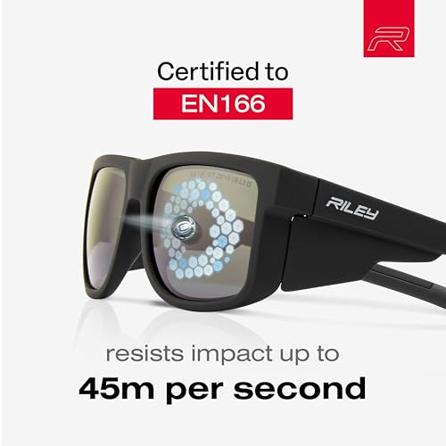Riley Navigator Stylish Protective Eyewear-UV & Impact Protection Sunglasses Work Safety Glasses