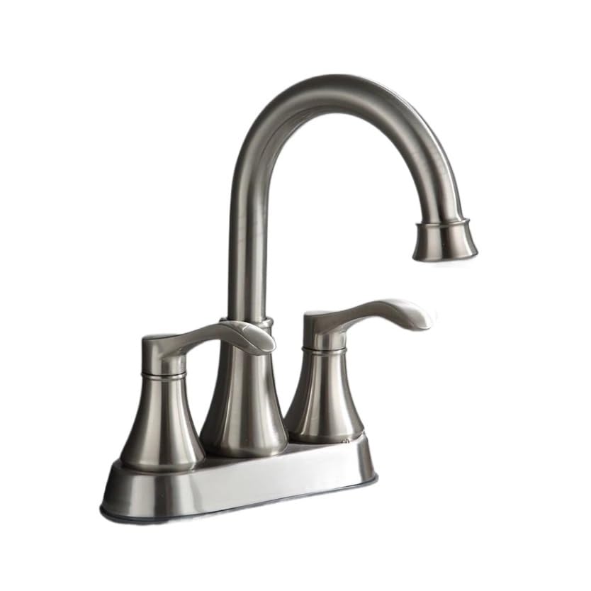 Robinet de lavabo rotatif double poignée fini les éclaboussures deau