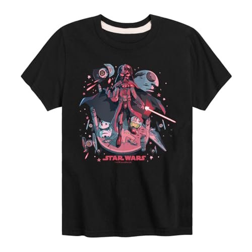 STAR WARS - Darth Vader Illustration - Toddler and Youth Short Sleeve Tee